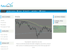 Tablet Screenshot of futuribex35.com